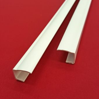 PVC Seitenschienen Kunststoff für Klemmfix-Rollos Seitenzugrollo ohne Bohren! 