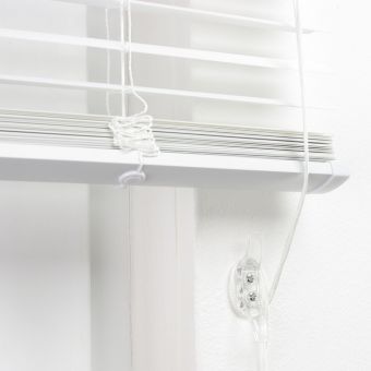 RC-Rollo Shop | PVC Kunststoff Jalousie Farbe weiß Rollo Plissee Klemmträger  ohne bohren möglich | online kaufen